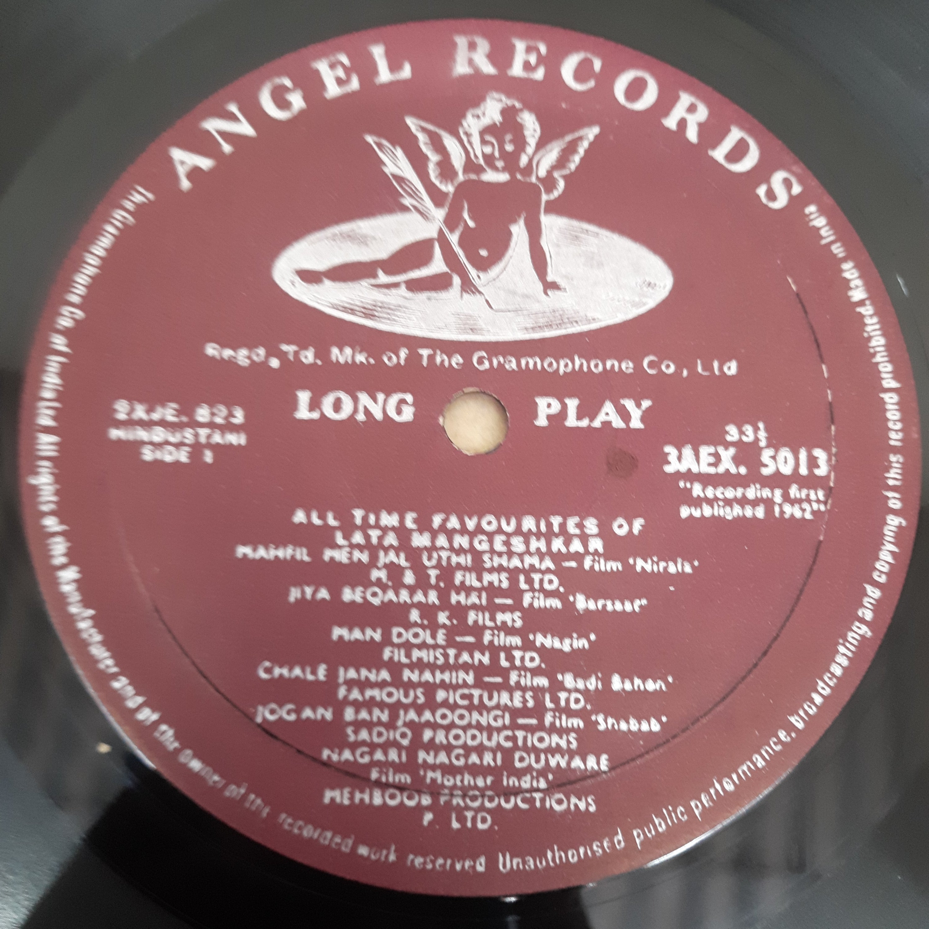 Lata Mangeshkar - All Time Favorites Of Lata Mangeshkar (Vinyl)