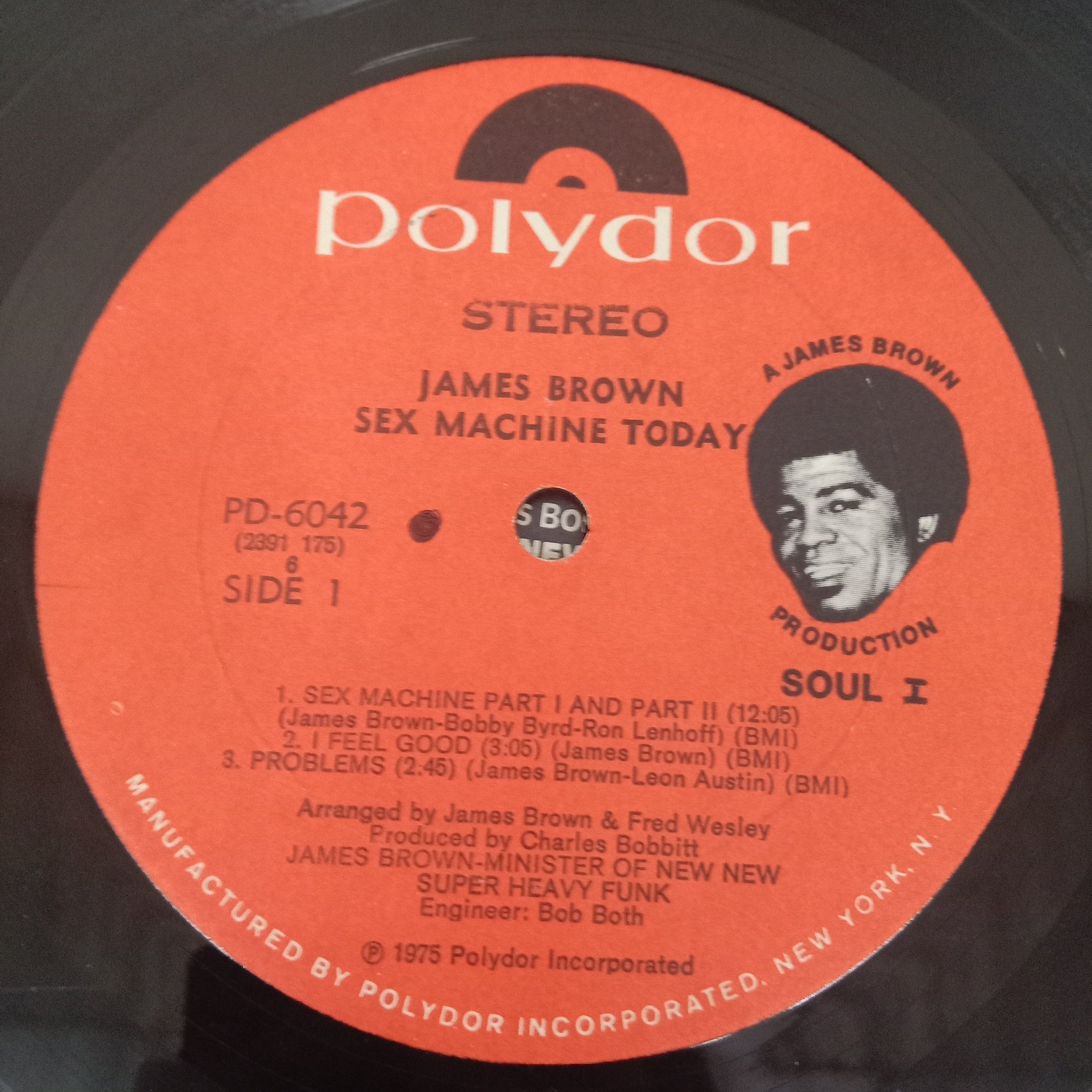 James Brown - Sex Machine Today (Vinyl)