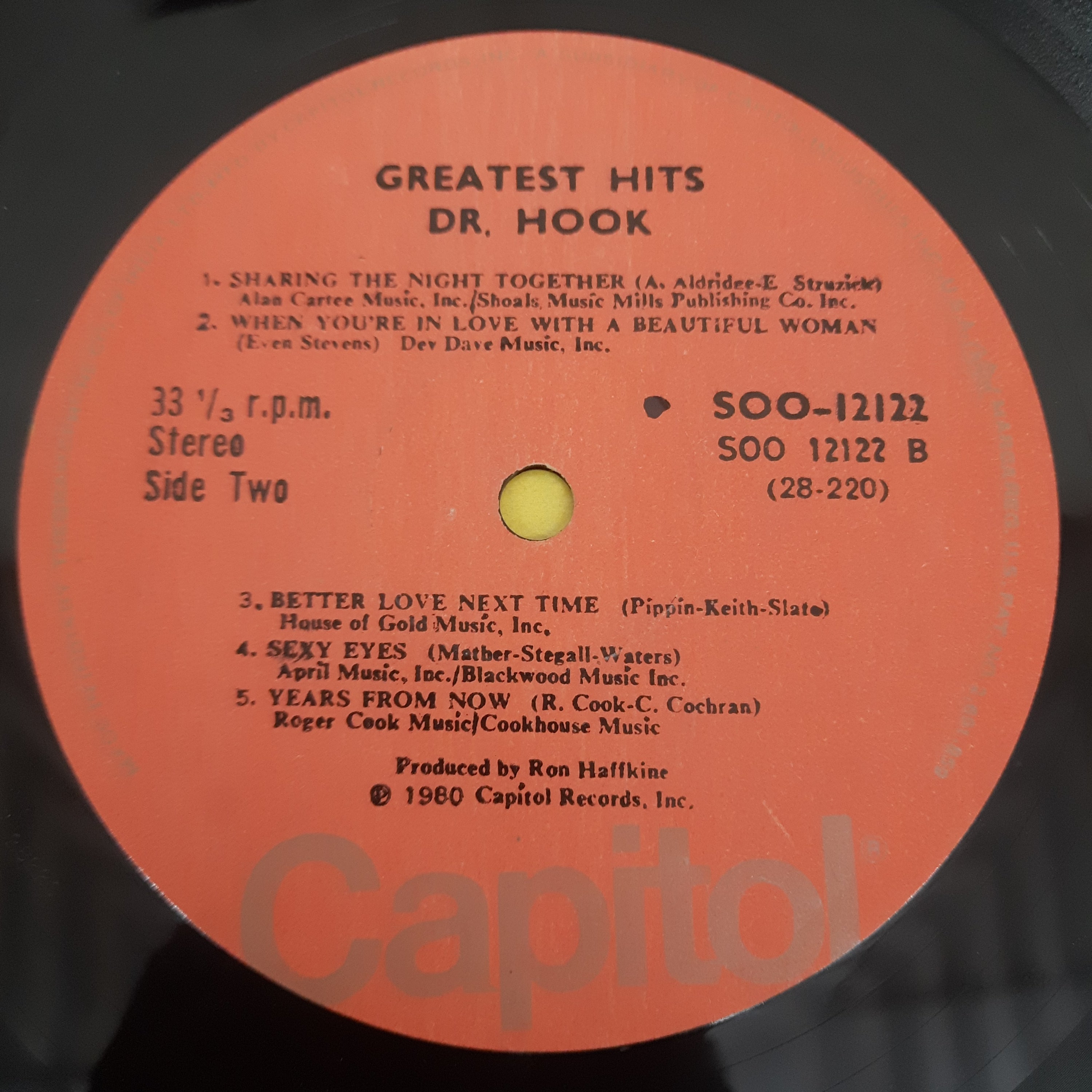 Dr. Hook - Greatest Hits (Vinyl)