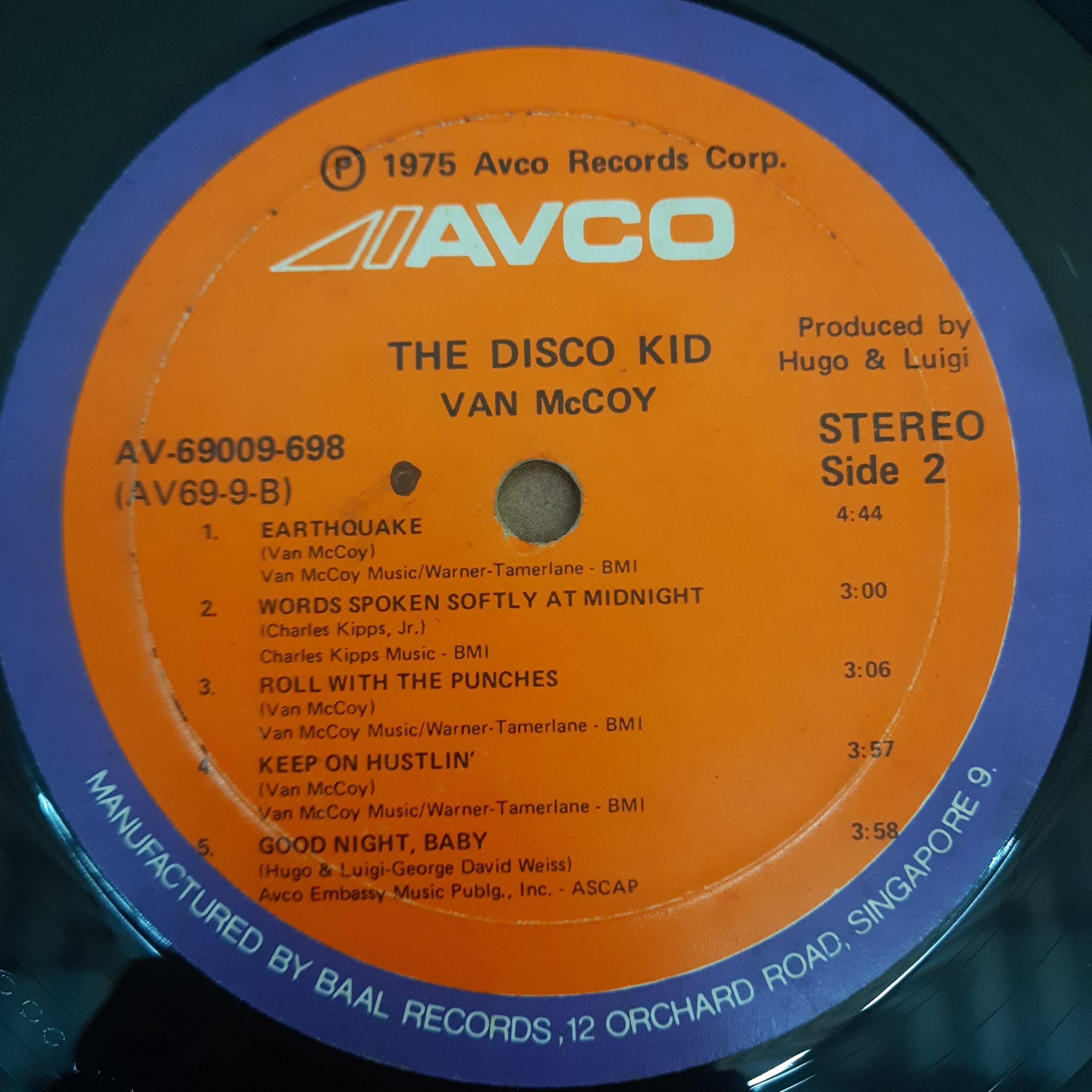 Van McCoy - The Disco Kid (Vinyl)