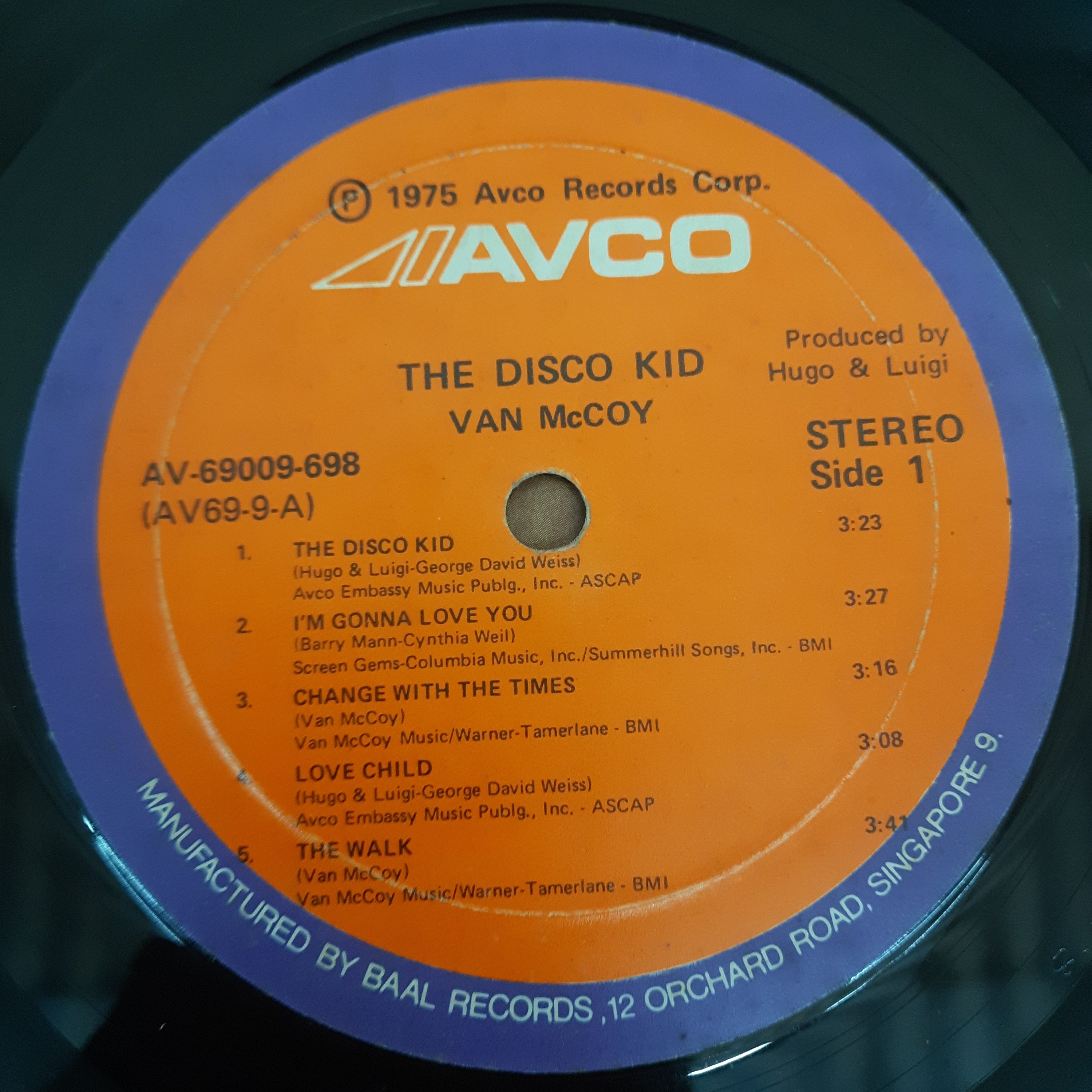 Van McCoy - The Disco Kid (Vinyl)