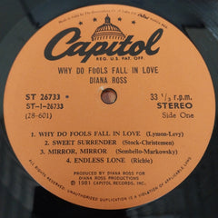 Diana Ross - Why Do Fools Fall In Love (Vinyl)