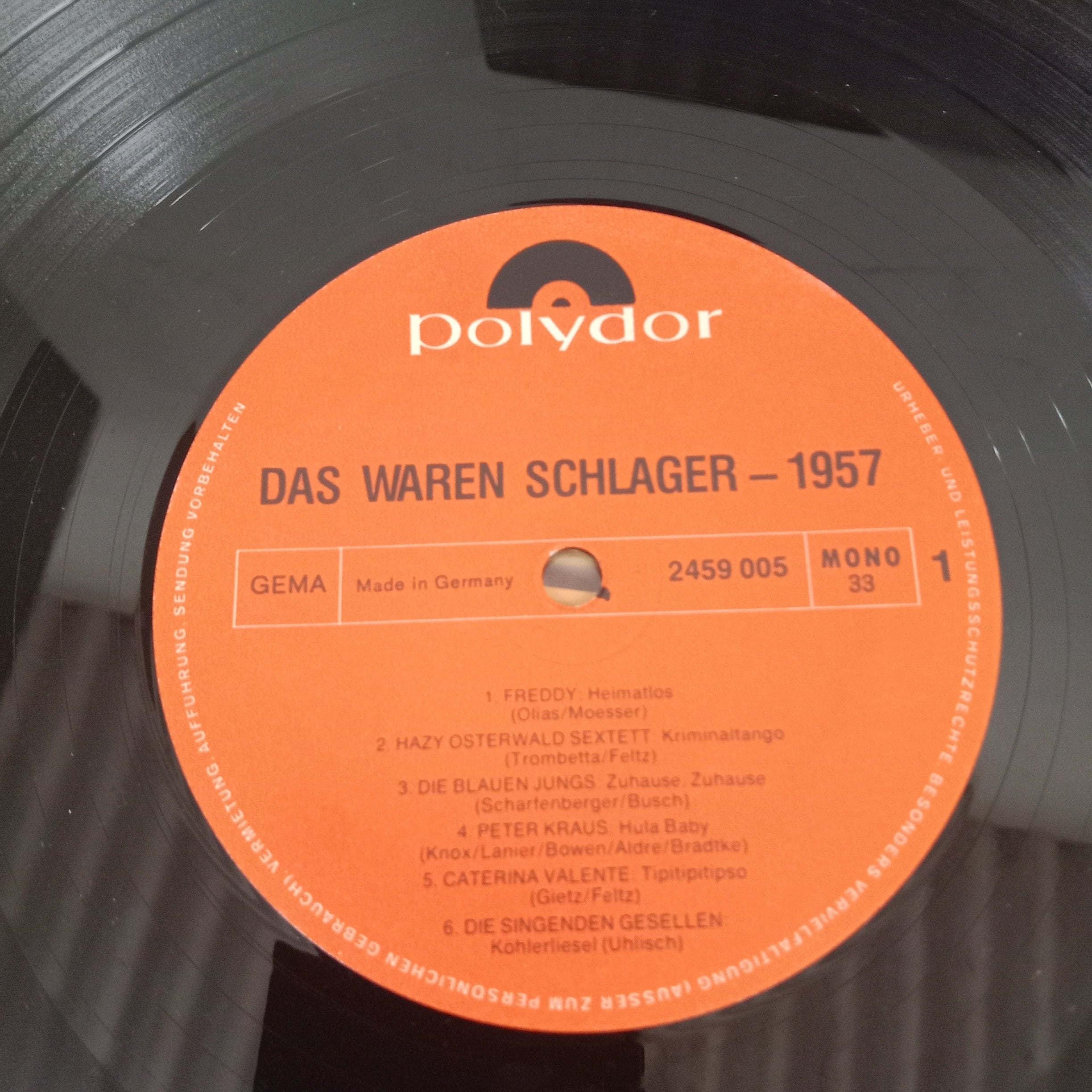 Various - Das Waren Schlager 1957 (Vinyl)