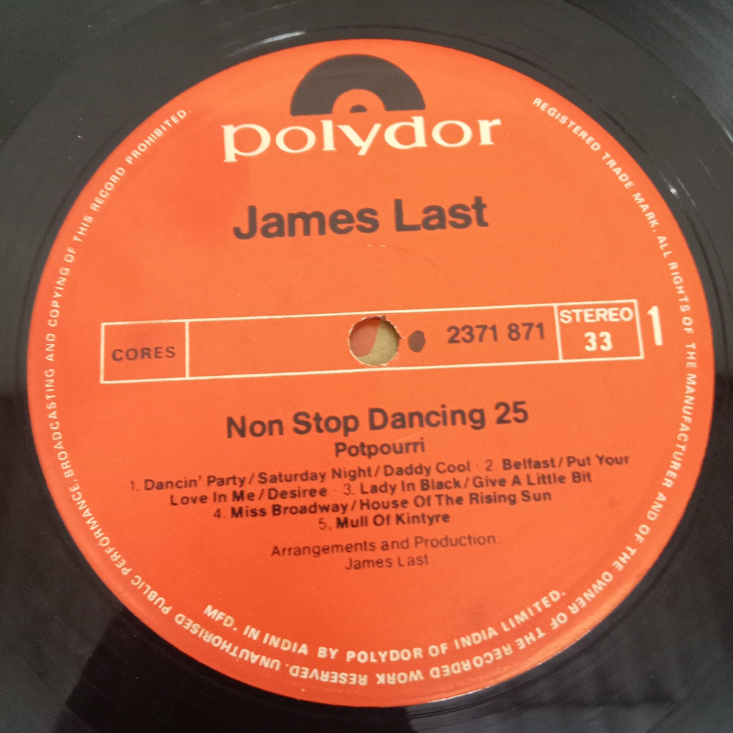 James Last - Non Stop Dancing 78 - Folge 25 (Vinyl)