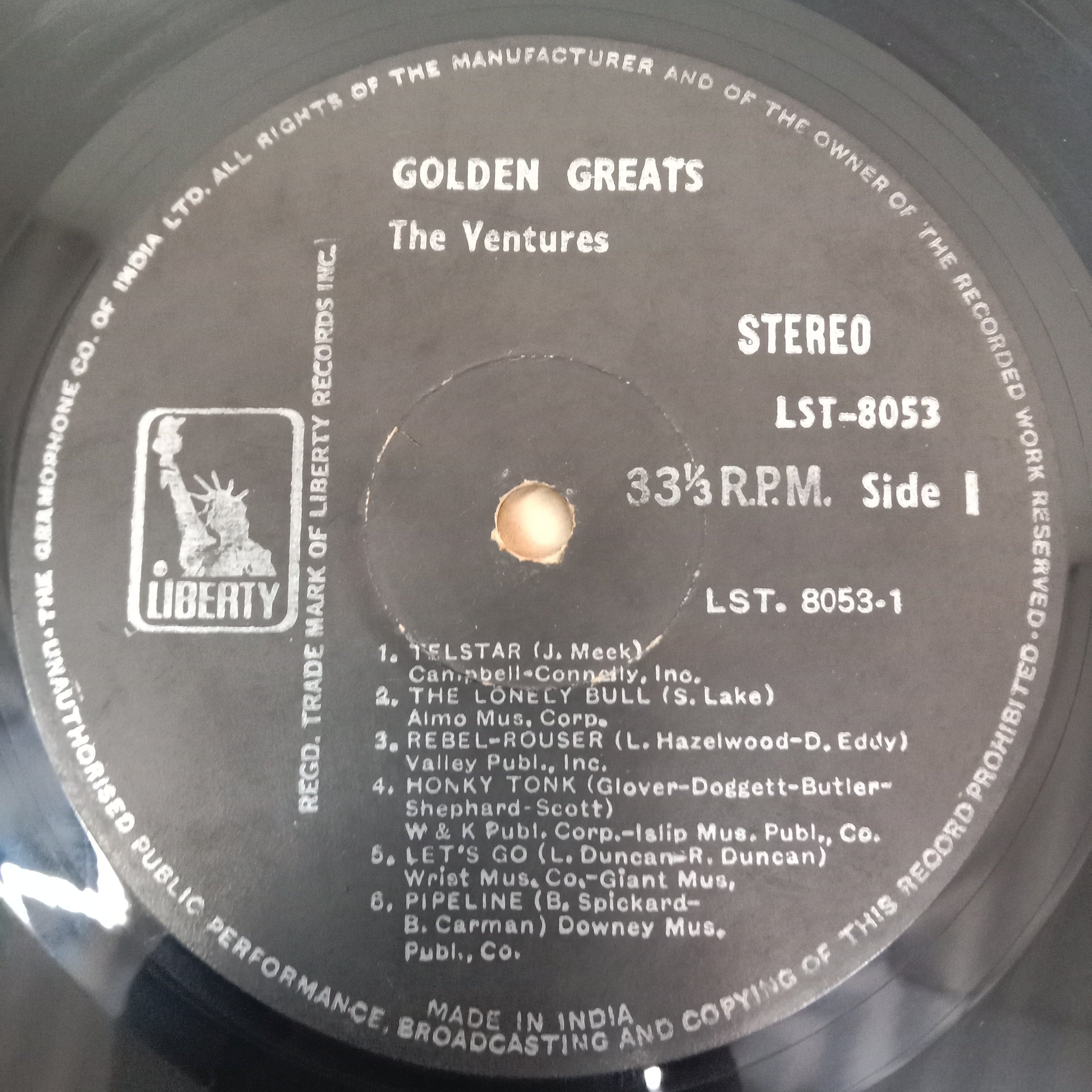 Ventures, The - Golden Greats By The Ventures (Vinyl)