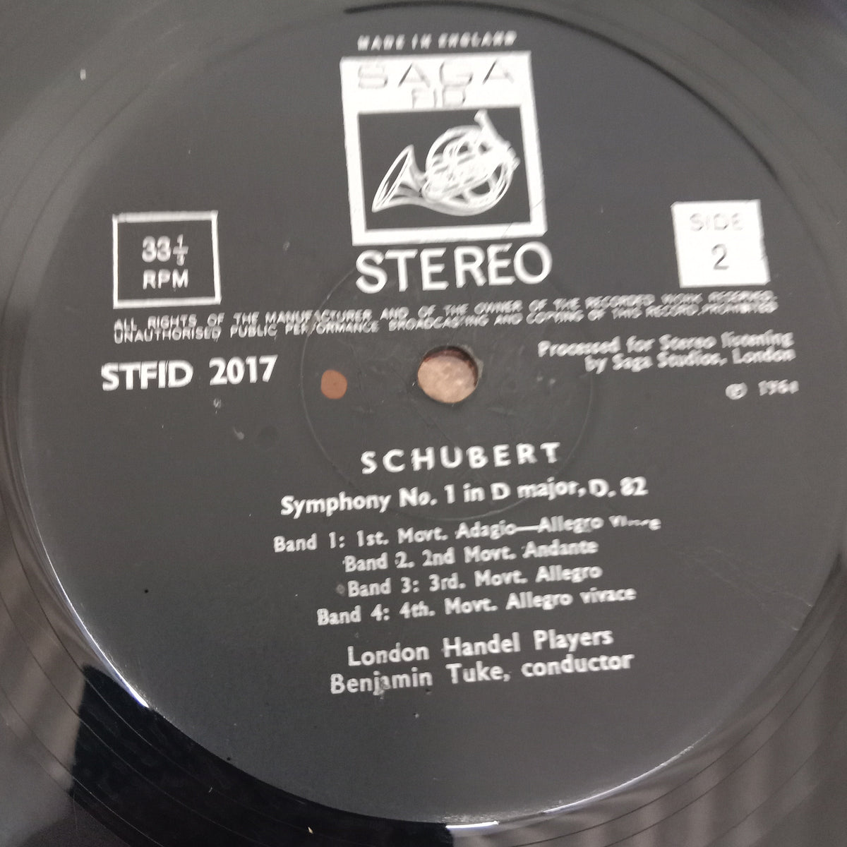 Franz Schubert - London Handel Players, The - Benjamin Tuke - The Unfinished (Vinyl)