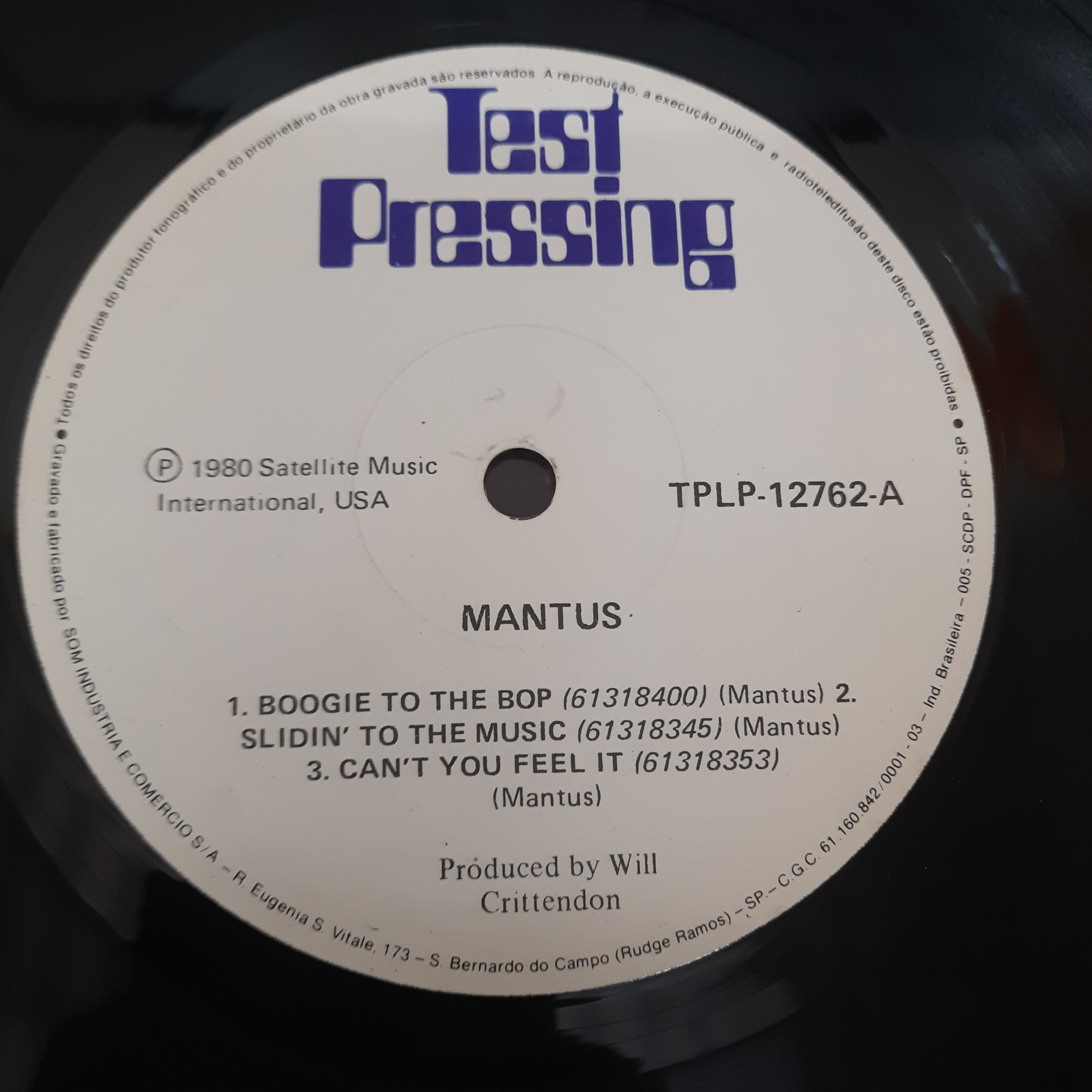 Mantus - Mantus (Vinyl)