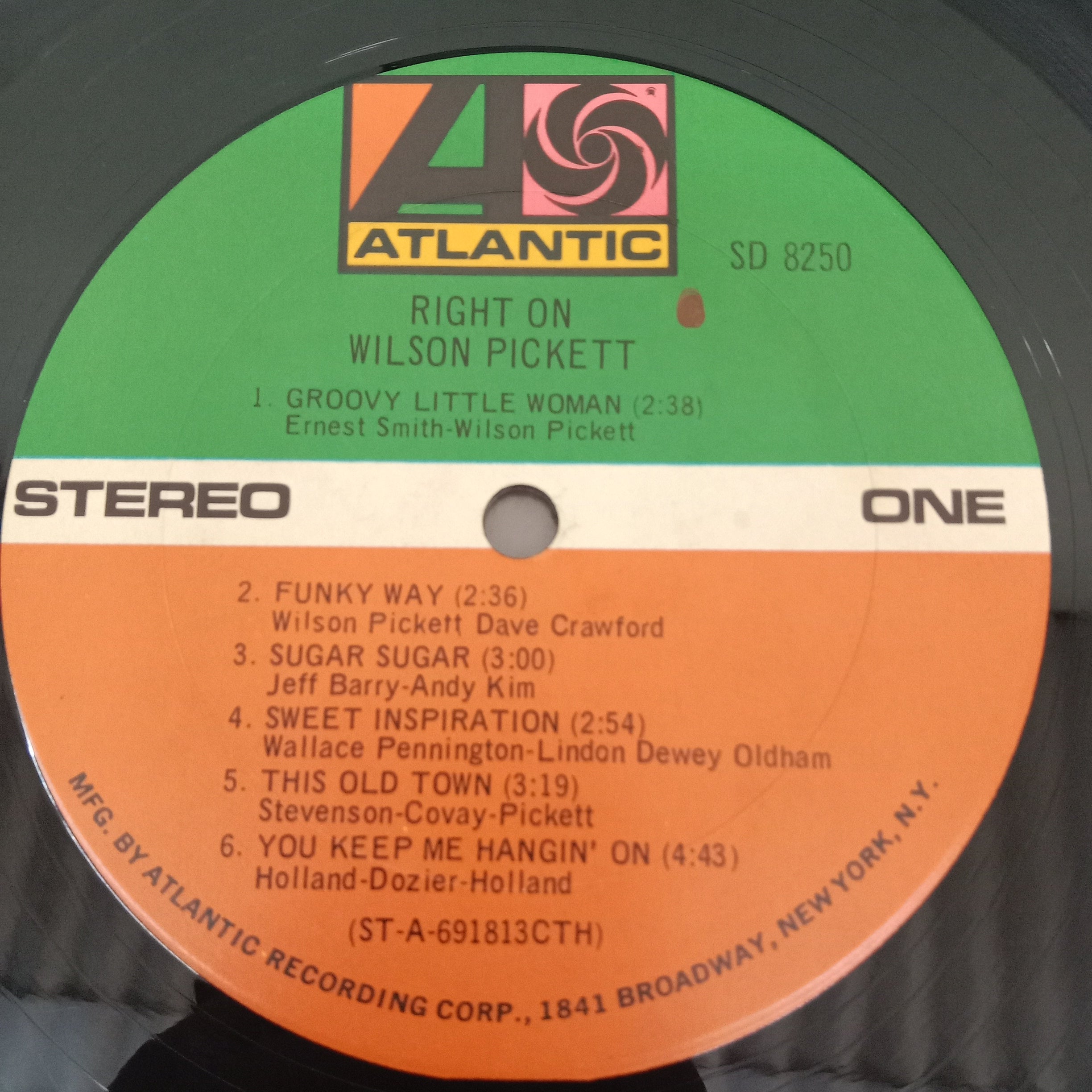 Wilson Pickett - Right On (Vinyl)