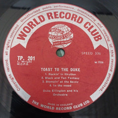 Duke Ellington - Toast To The Duke (Vinyl)