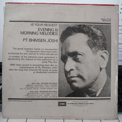 Bhimsen Joshi - Evening & Morning Melodies (Vinyl)