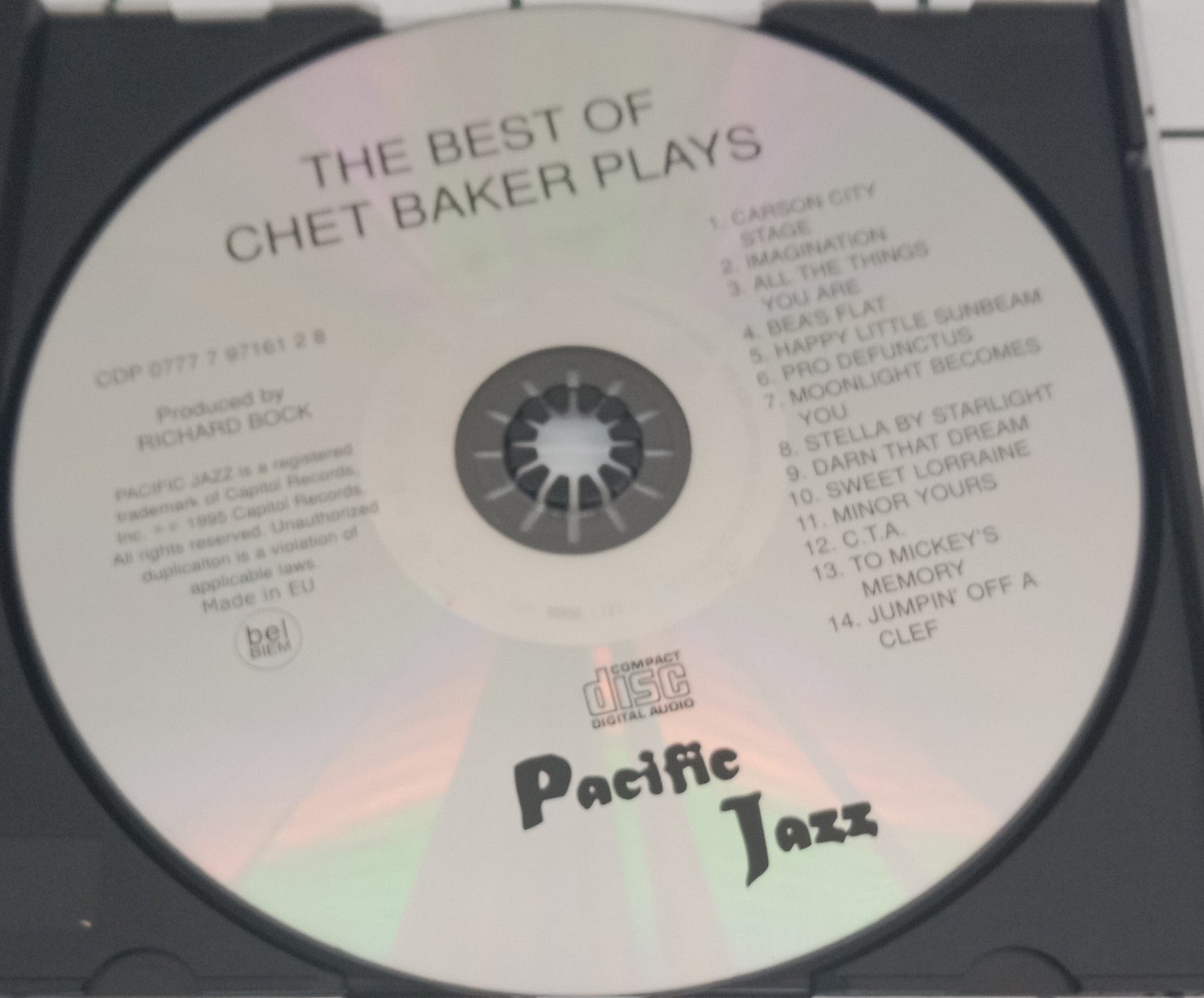 Chet Baker - The Best Of Chet Baker Plays (CD)