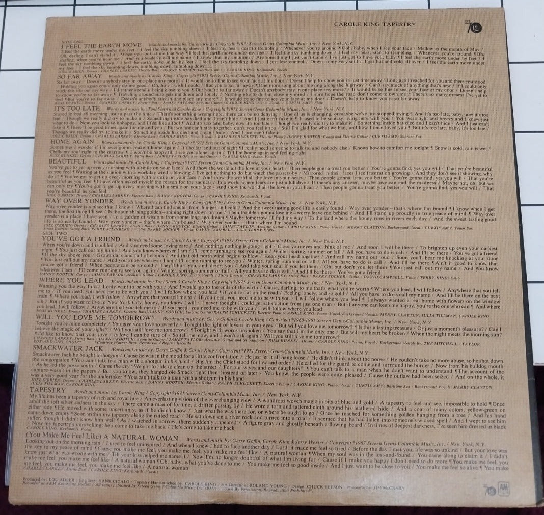 Carole King - Tapestry (Vinyl)