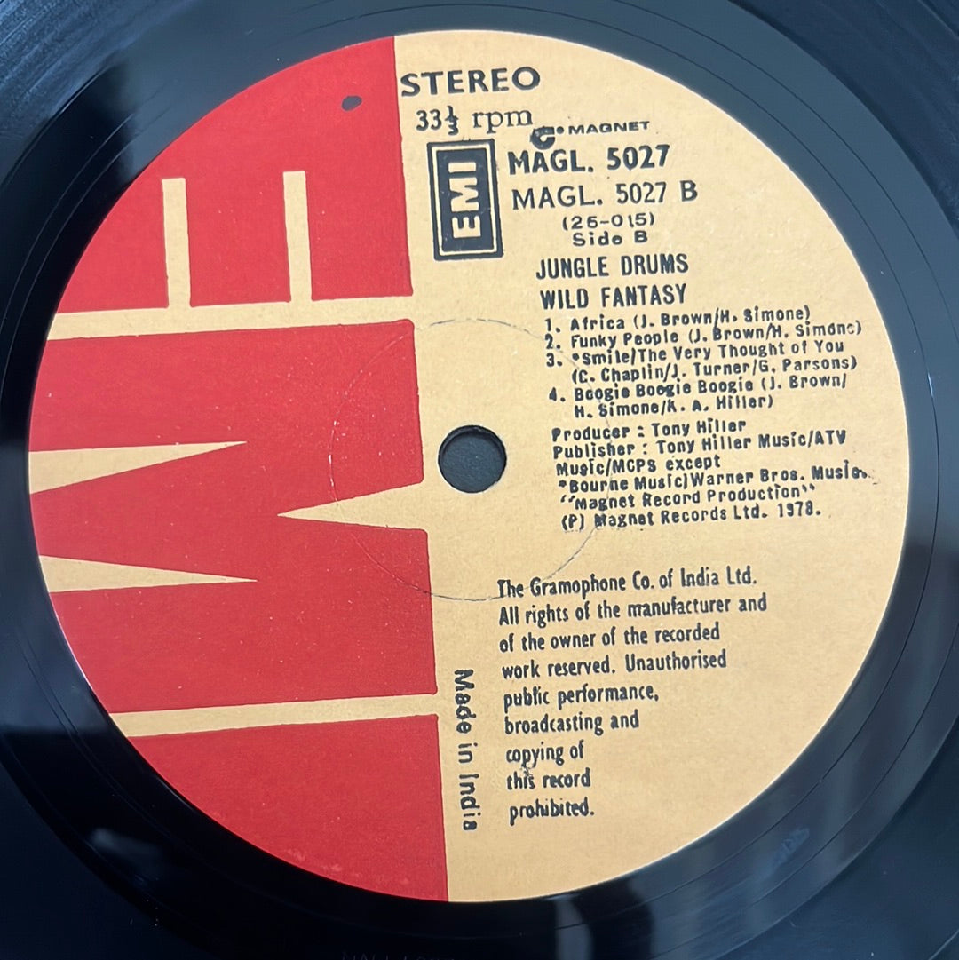 Wild Fantasy - Jungle Drums (Vinyl)