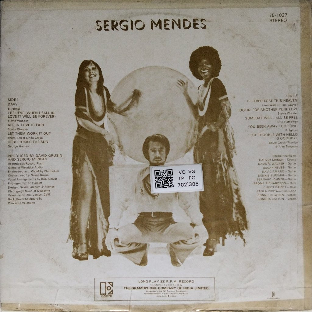 Sergio Mendes - Sergio Mendes (Vinyl)