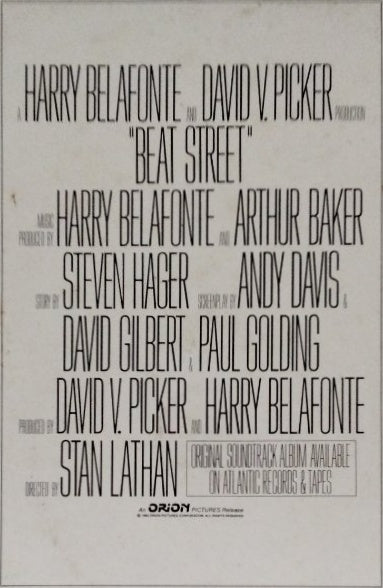 Harry Belafonte, Arthur Baker - Beat Street (Vinyl)
