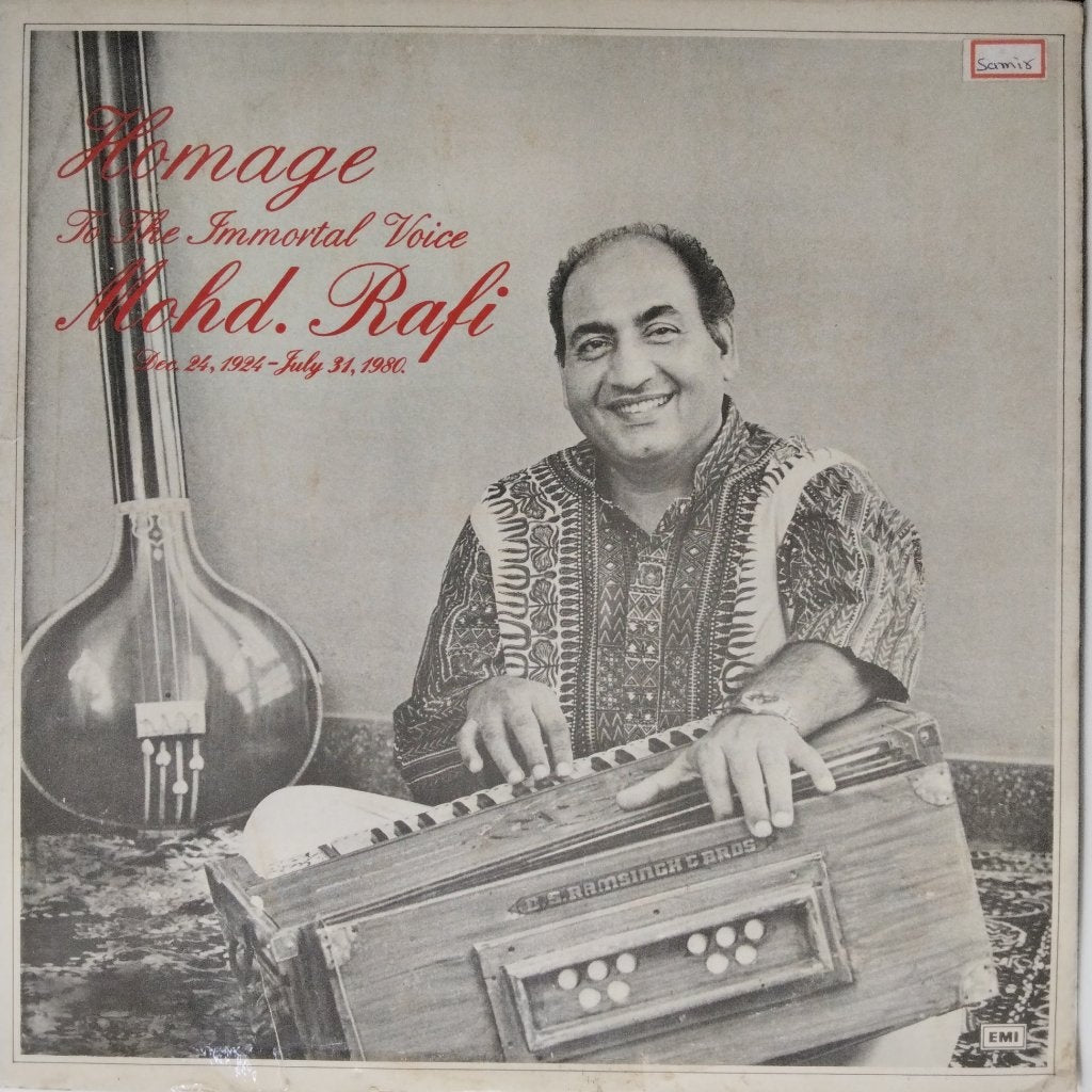 Mohd Rafi - Homage to the Immortal Voice Mohd. Rafi (Vinyl)