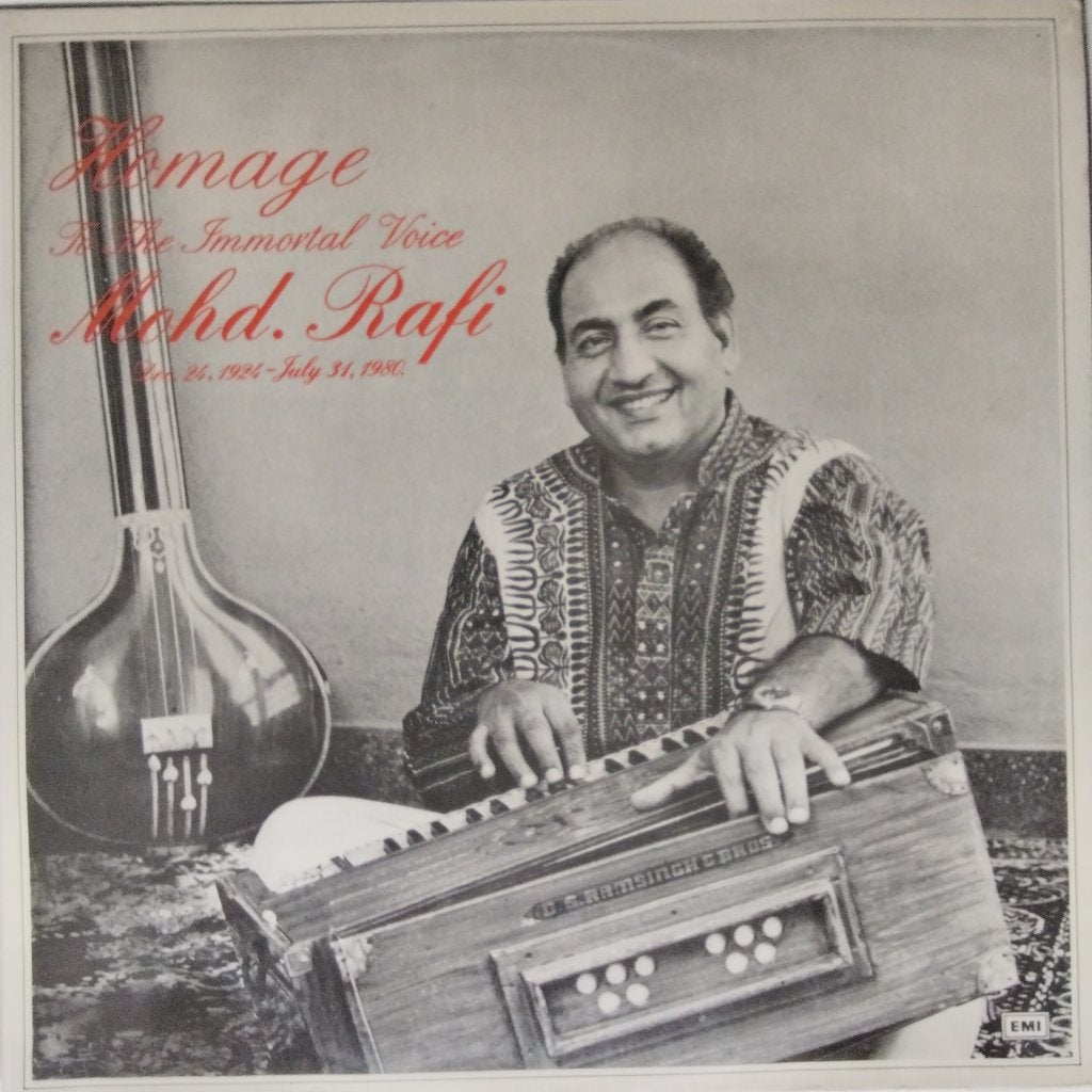 Mohd. Rafi - Homage To The Immortal Voice (Vinyl)