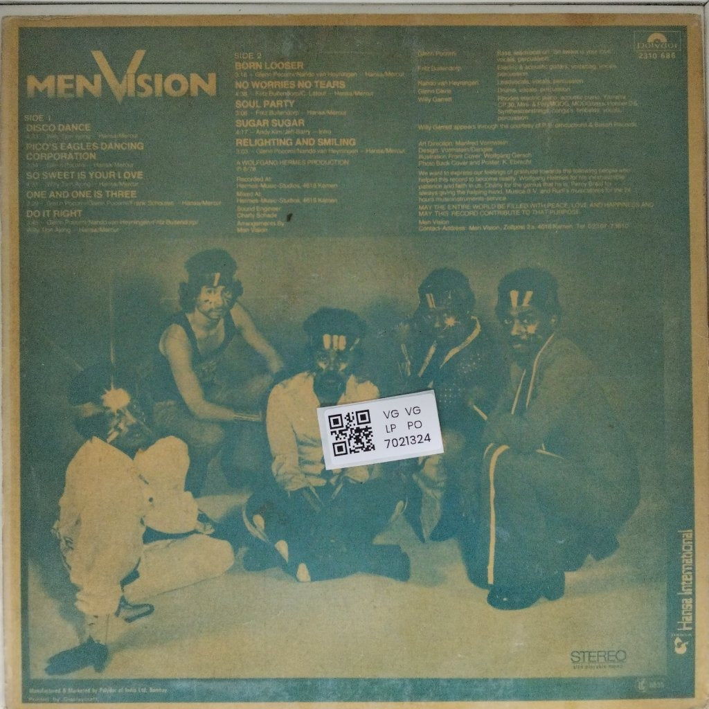 Men Vision - Men Vision (Vinyl)