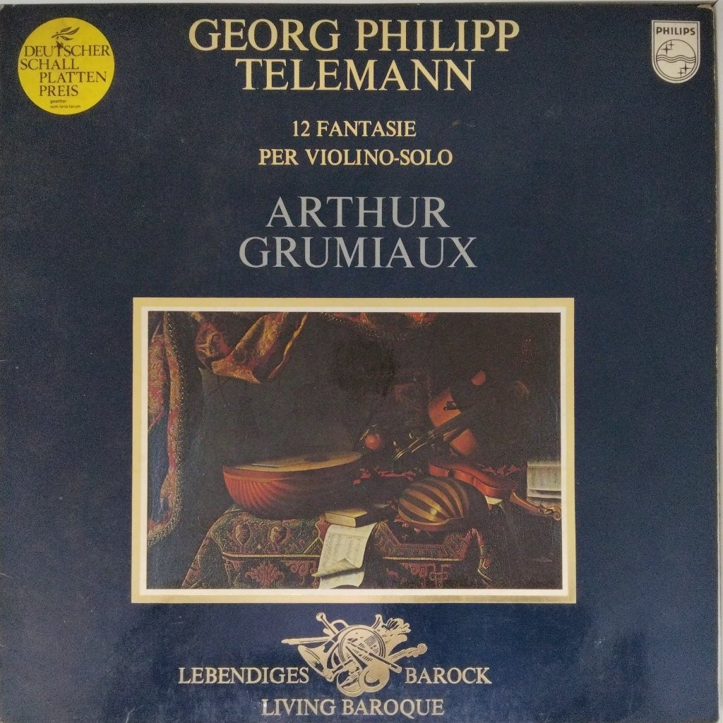 Arthur Grumiaux - 12 Fantasie per Violino-Solo (Vinyl)