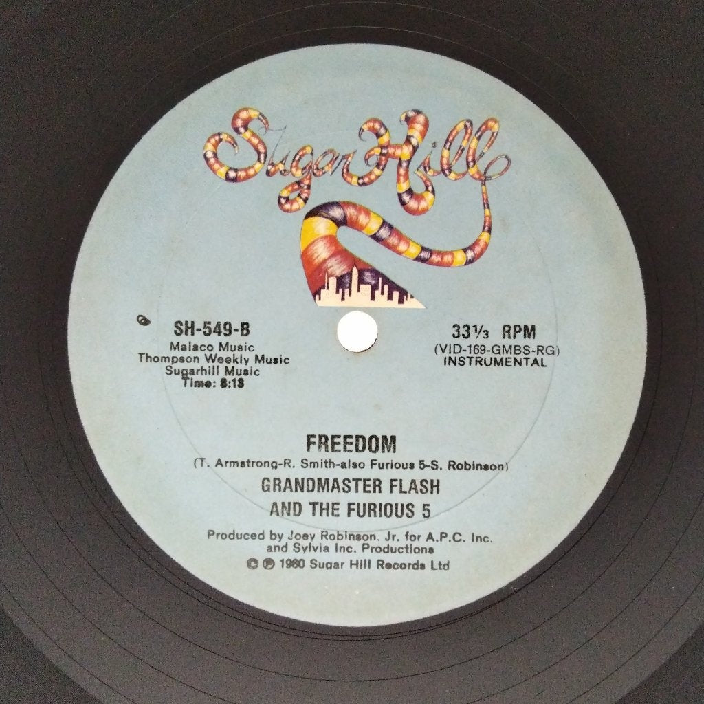 Grandmaster Flash and The Furious 5 - Freedom (Vinyl)