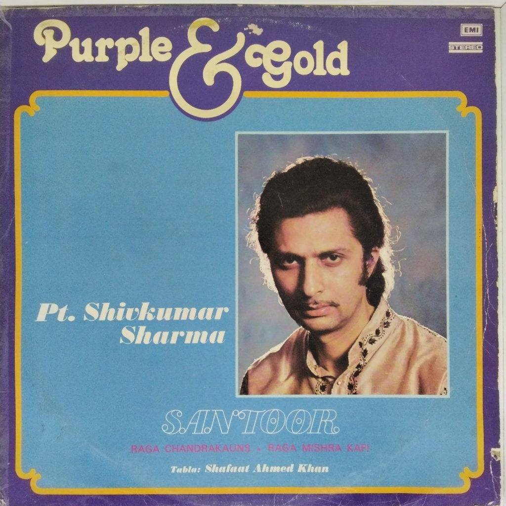 Pt. Shivkumar Sharma, Shafaat Ahmed Khan - Purple & Gold: Santoor (Vinyl)