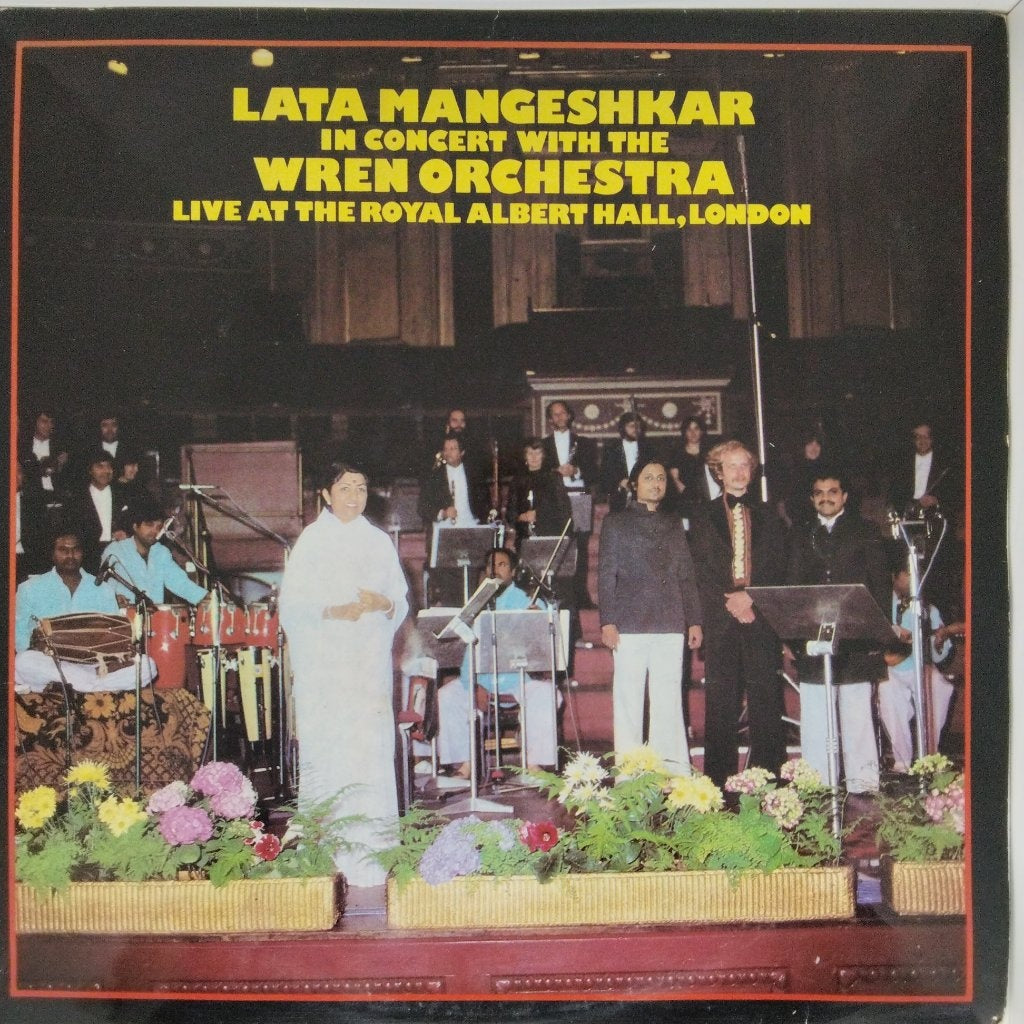 Lata Mangeshkar - In Concert with the Wren Orchestra - Live at the Royal Albert Hall, London (Vinyl)