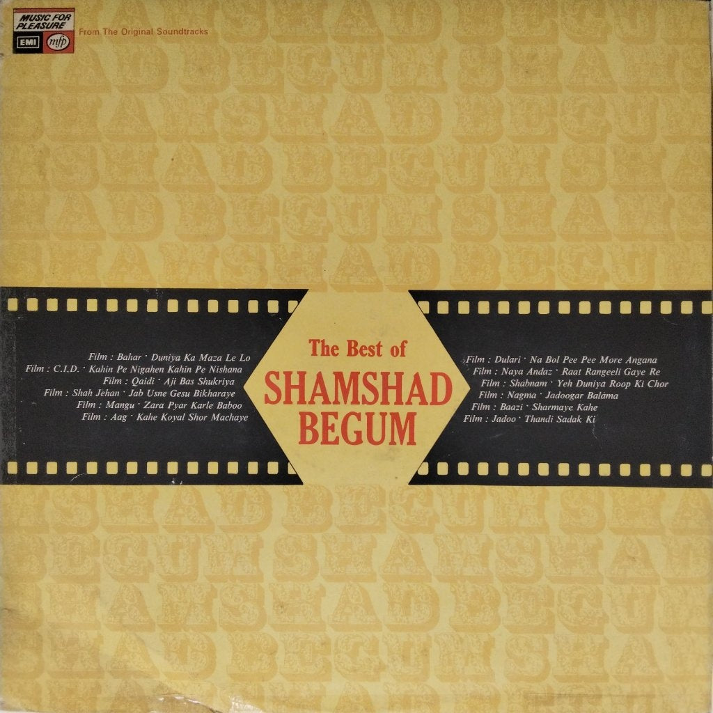 S.D. Burman, O.P. Nayyar, Naushad - The Best of Shamshad Begum (Vinyl)