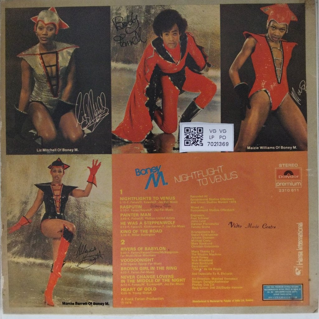 Boney M. - Nightflight to Venus (Vinyl)