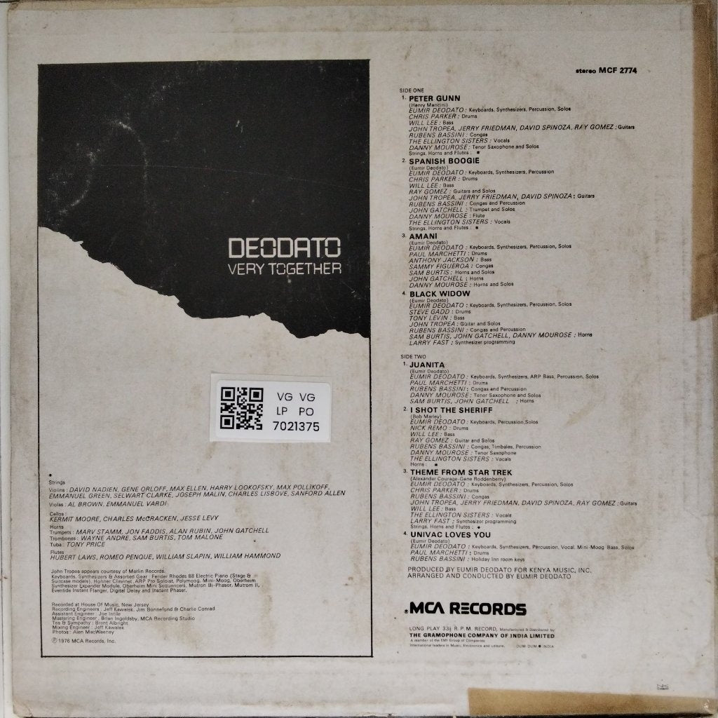 Deodato - Very Together (Vinyl)