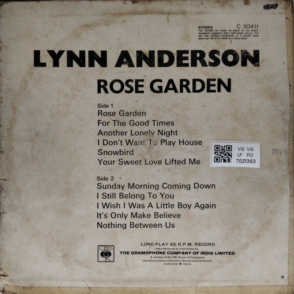 Lynn Anderson - Rose Garden (Vinyl)