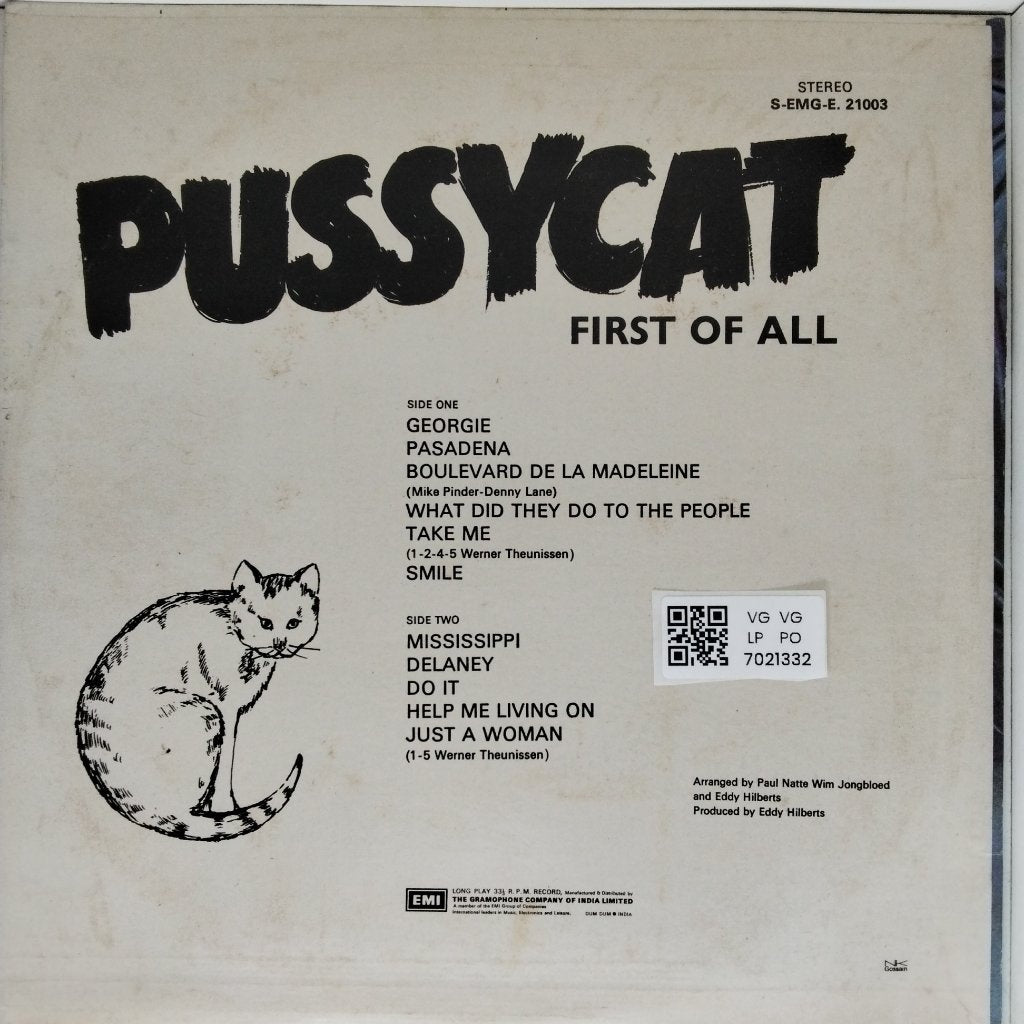 Pussycat - First of All (Vinyl)