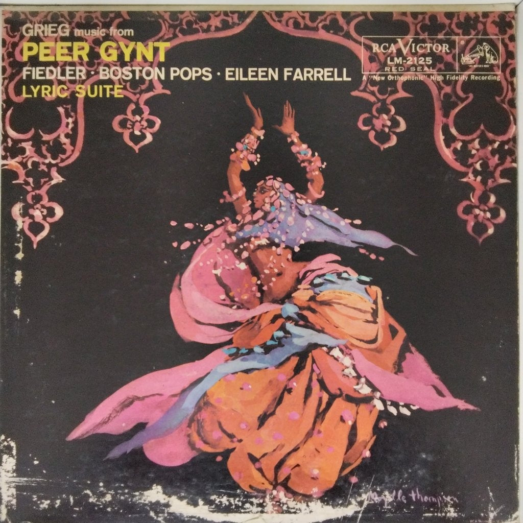 Arthur Fiedler, Boston Pops Orchestra, Eileen Farrell - Music from Peer Gynt - Lyric Suite (Vinyl)