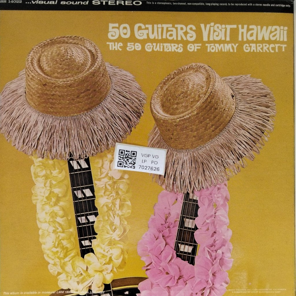The 50 Guitars of Tommy Garrett - 50 Guitars Visit Hawaii (Vinyl)