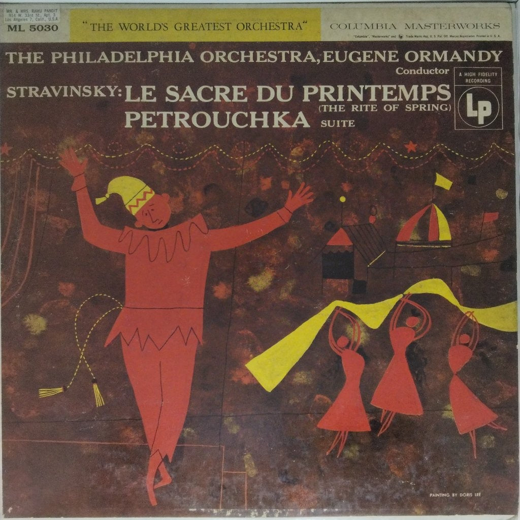 Eugene Ormandy, The Philadelphia Orchestra - Le Sacre Du Printemps Petrouchka Suite (Vinyl)