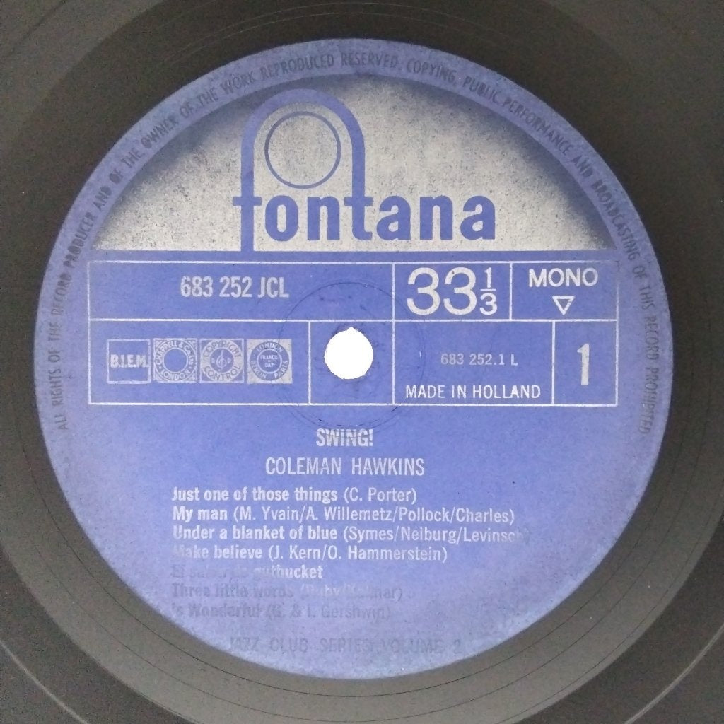 Coleman Hawkins - Swing! (Vinyl)