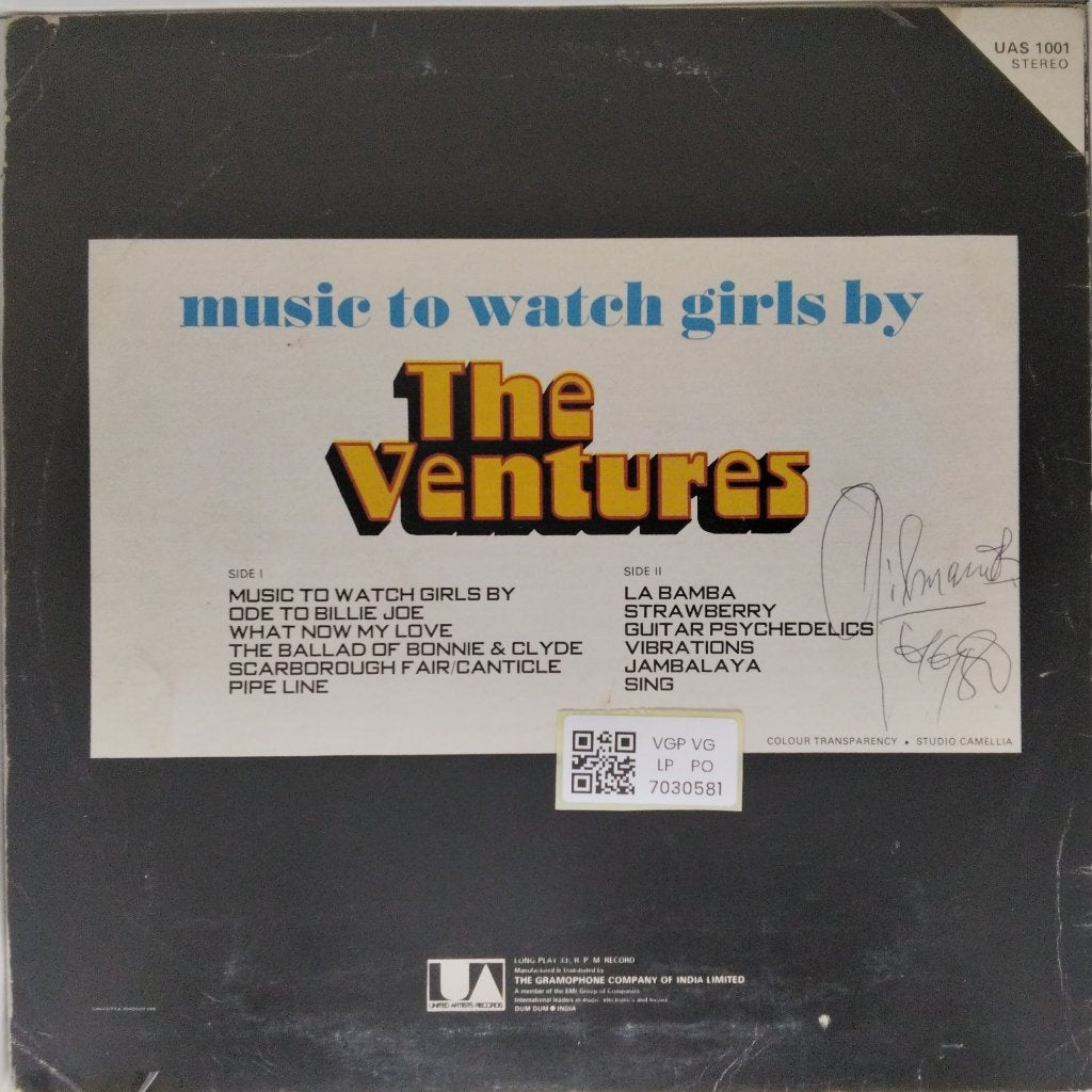 The Ventures - Music to Watch Girls By (Vinyl)