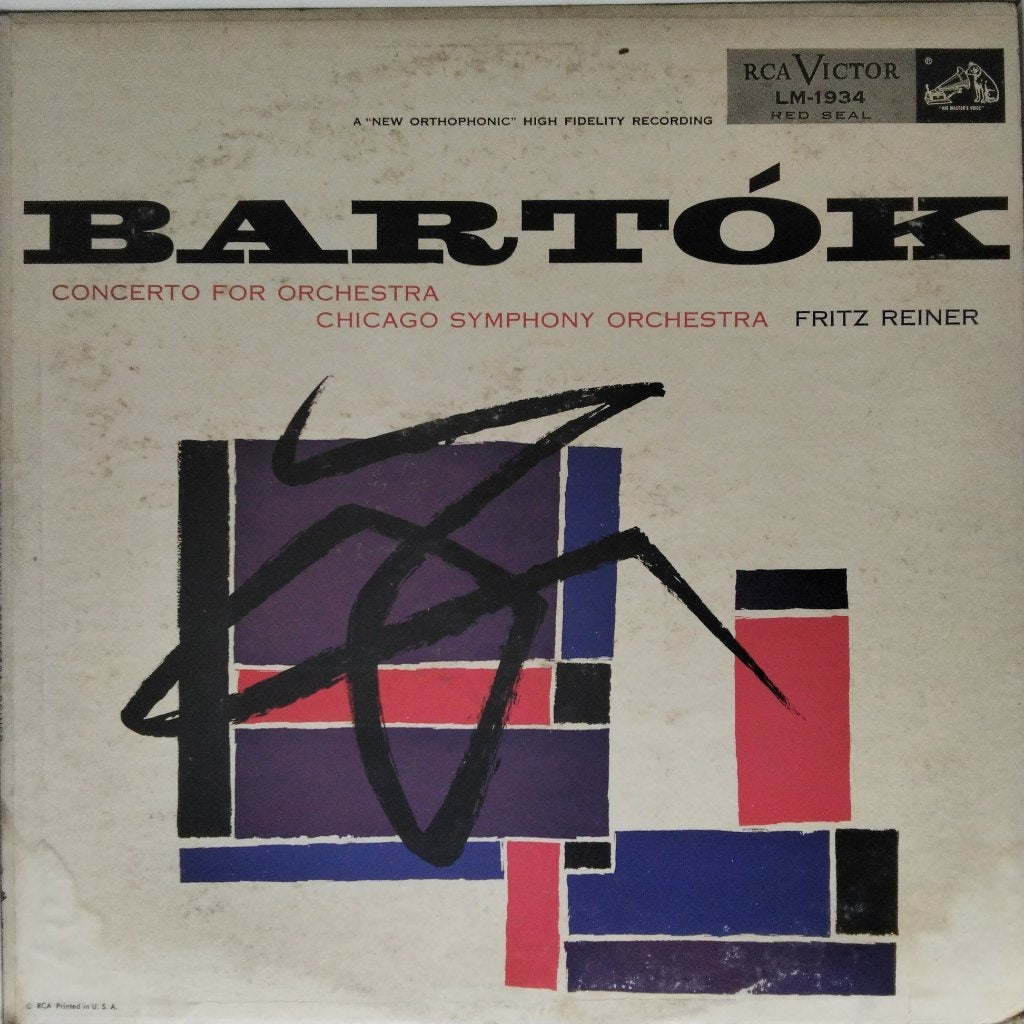 Bartók, Chicago Symphony Orchestra, Fritz Reiner - Concerto for Orchestra (Vinyl)