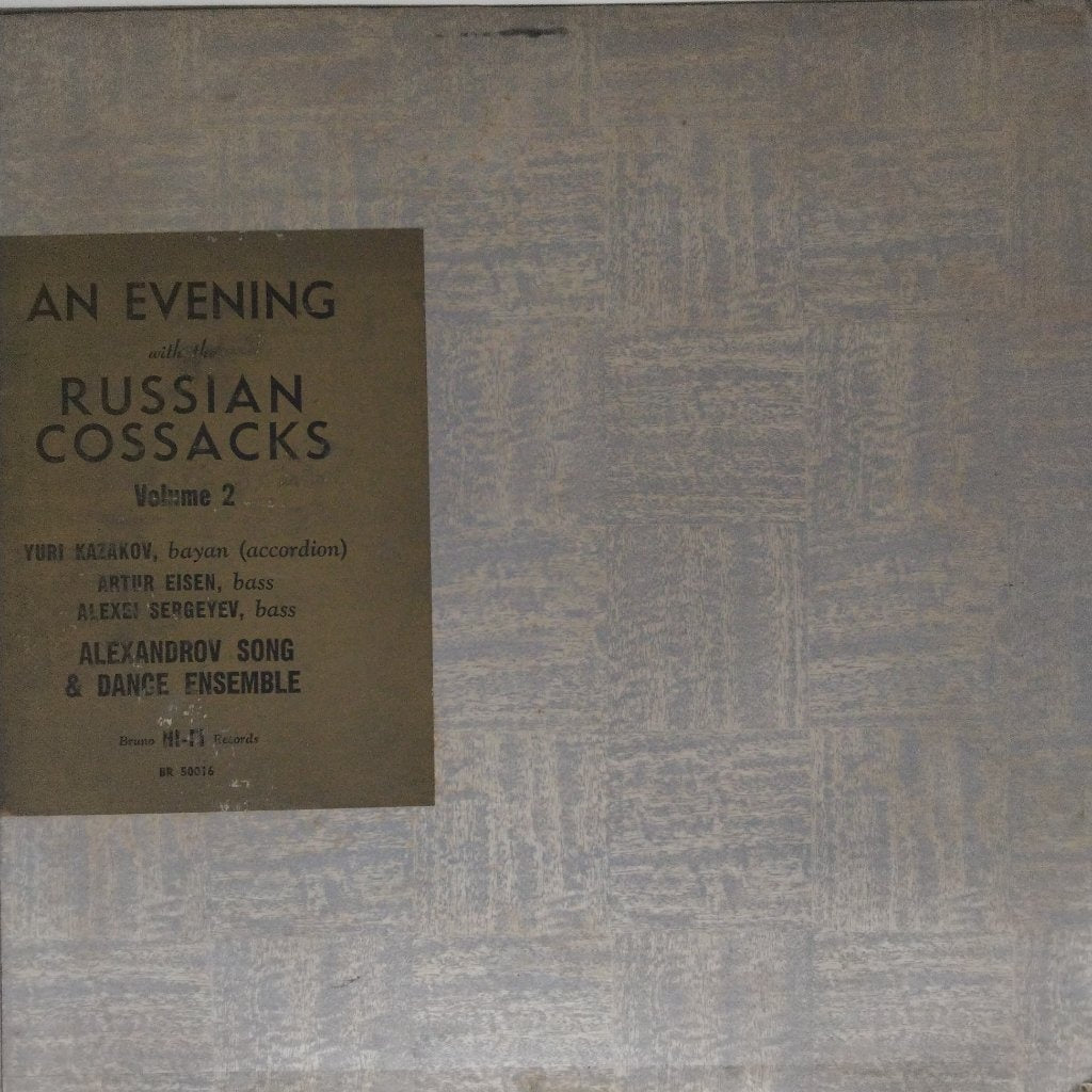 Alexandrov Song & Dance Ensemble - An Evening with the Russian Cossacks Volume 2 (Vinyl)