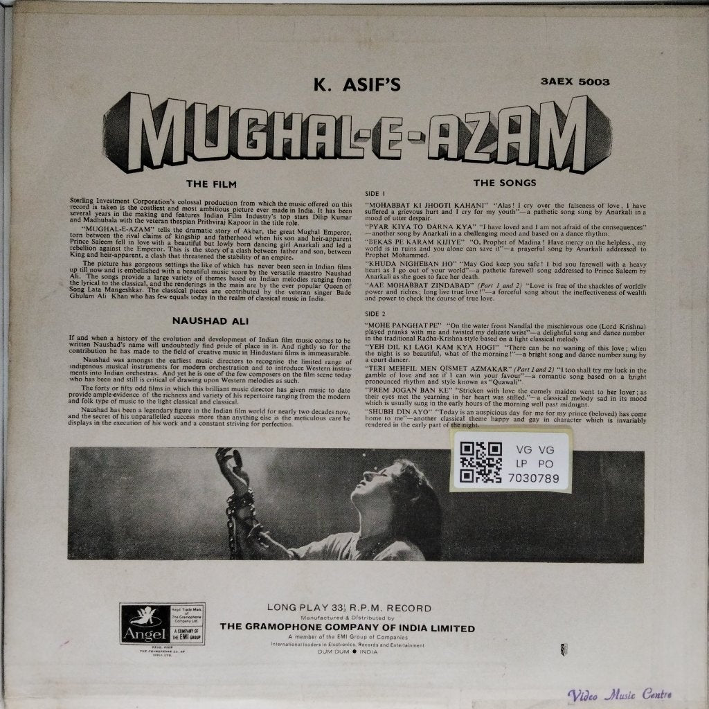 Naushad - Mughal-e-Azam (Vinyl)
