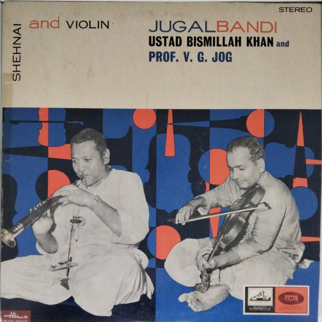 Ustad Bismillah Khan, Prof. V. G. Jog - Jugalbandi (Vinyl)