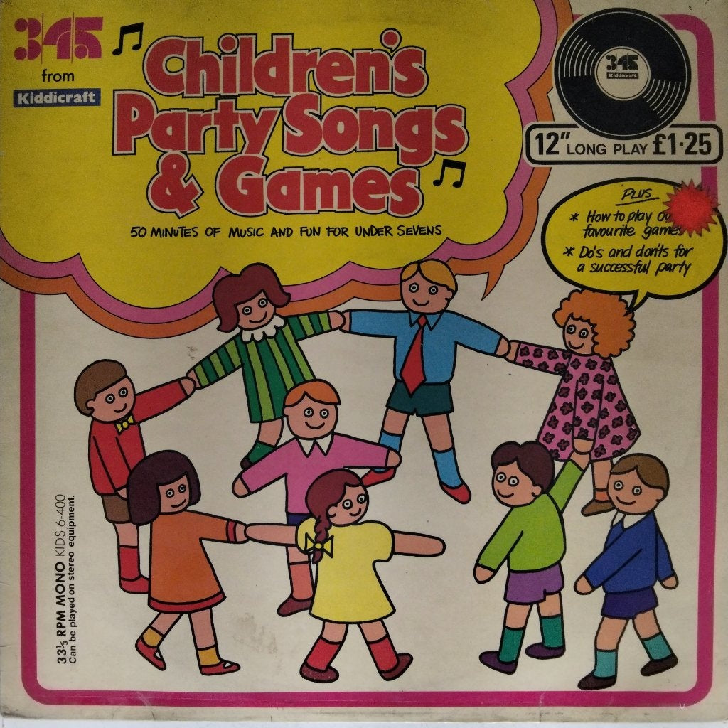 Eira Davies - Children's Party Songs & Games (Vinyl)