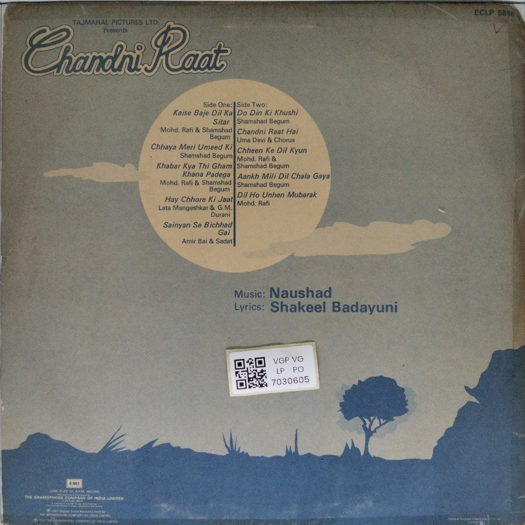 Naushad - Chandni Raat (Vinyl)