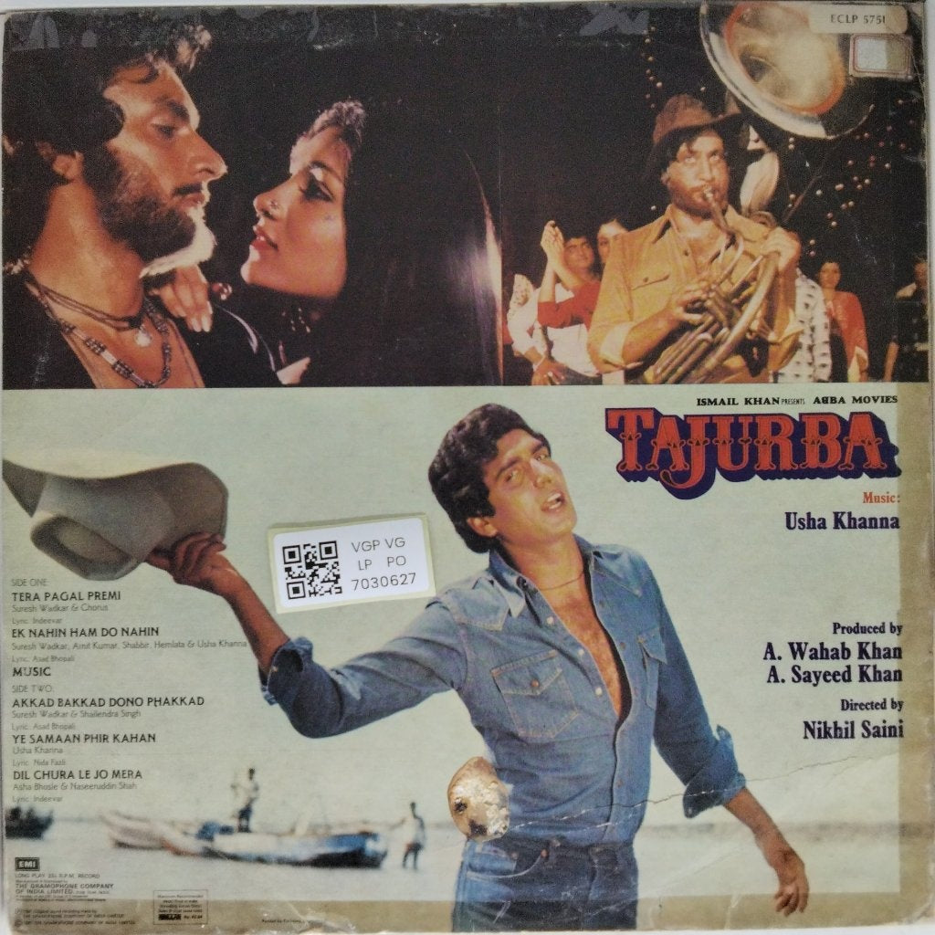 Usha Khanna - Tajurba (Vinyl)