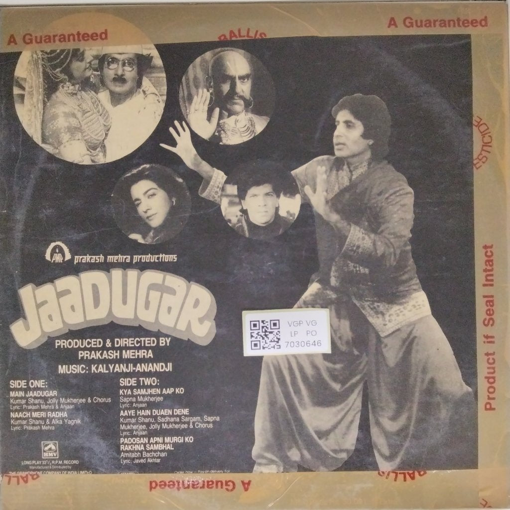 Kalyanji-Anandji - Jaadugar (Vinyl)