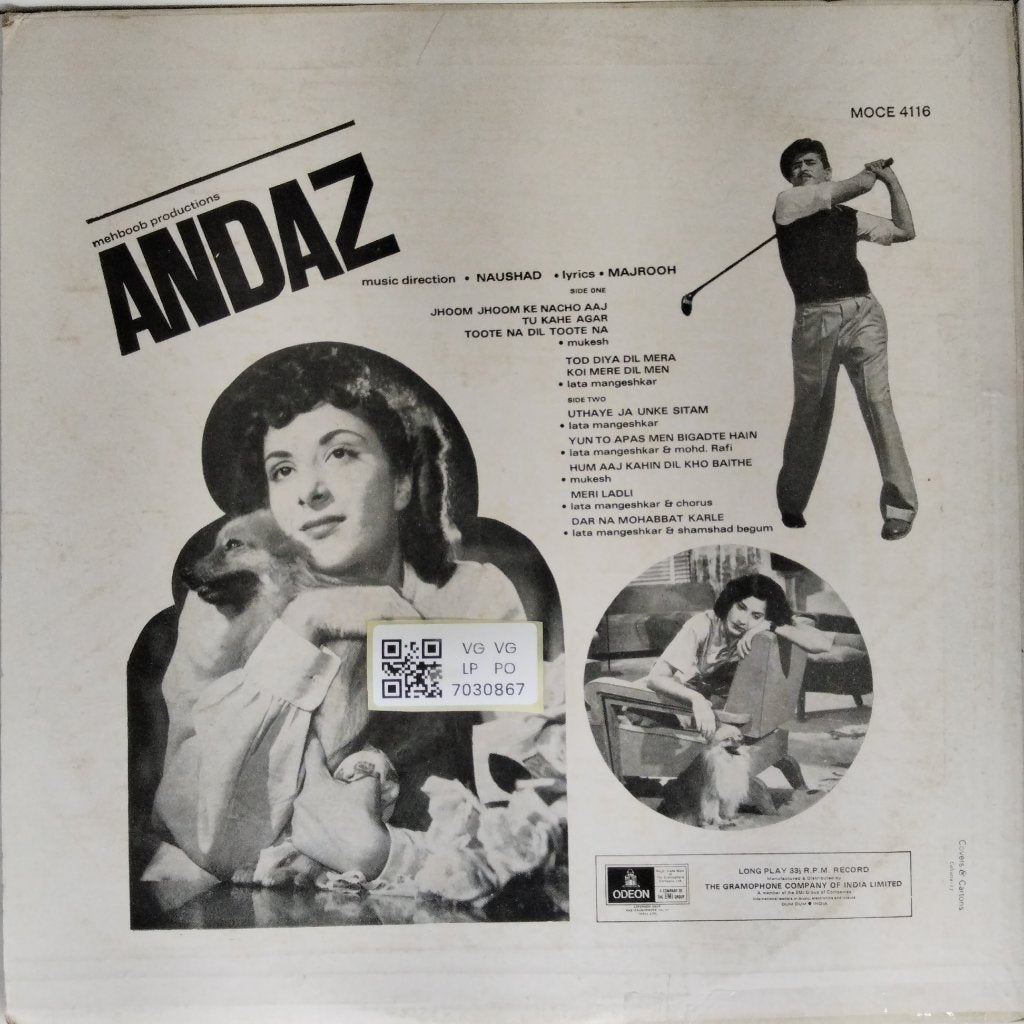 Naushad - Andaz (Vinyl)