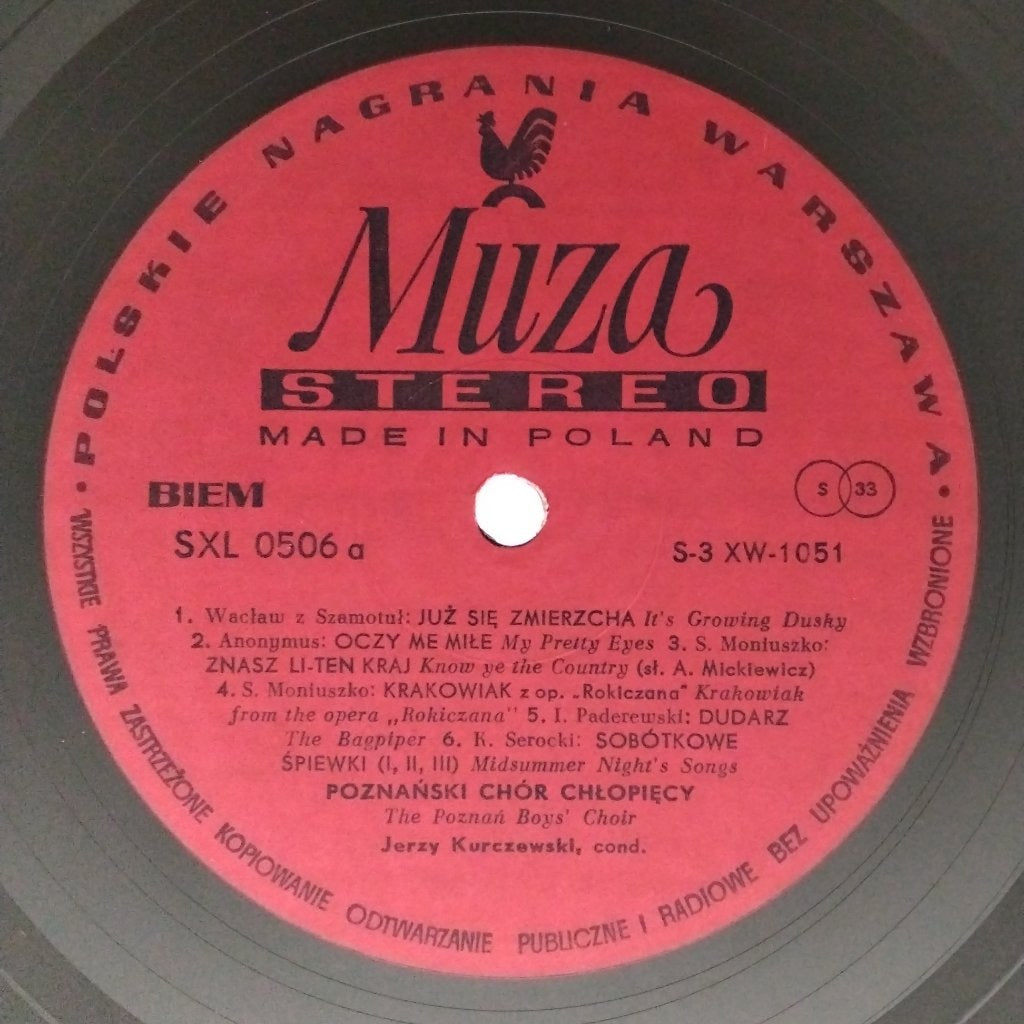 Poznański Chór Chłopięcy - The Poznań Boys' Choir (Vinyl)