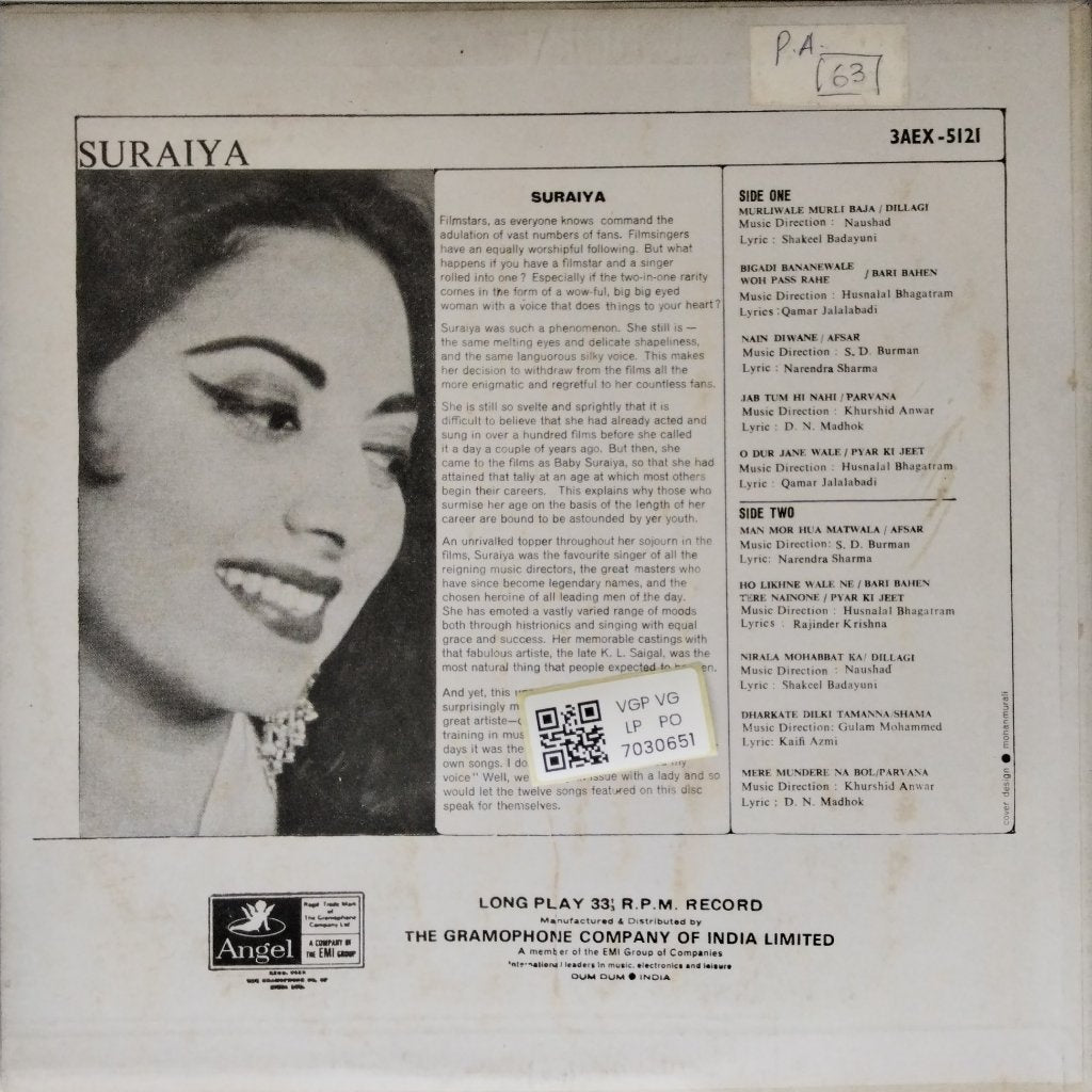 Various - SURAIYA (Vinyl)