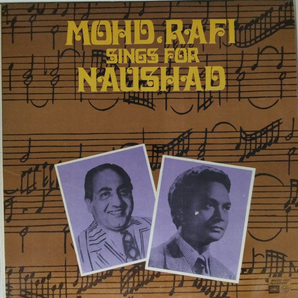 Mohd. Rafi - Mohd. Rafi Sings for Naushad (Vinyl)