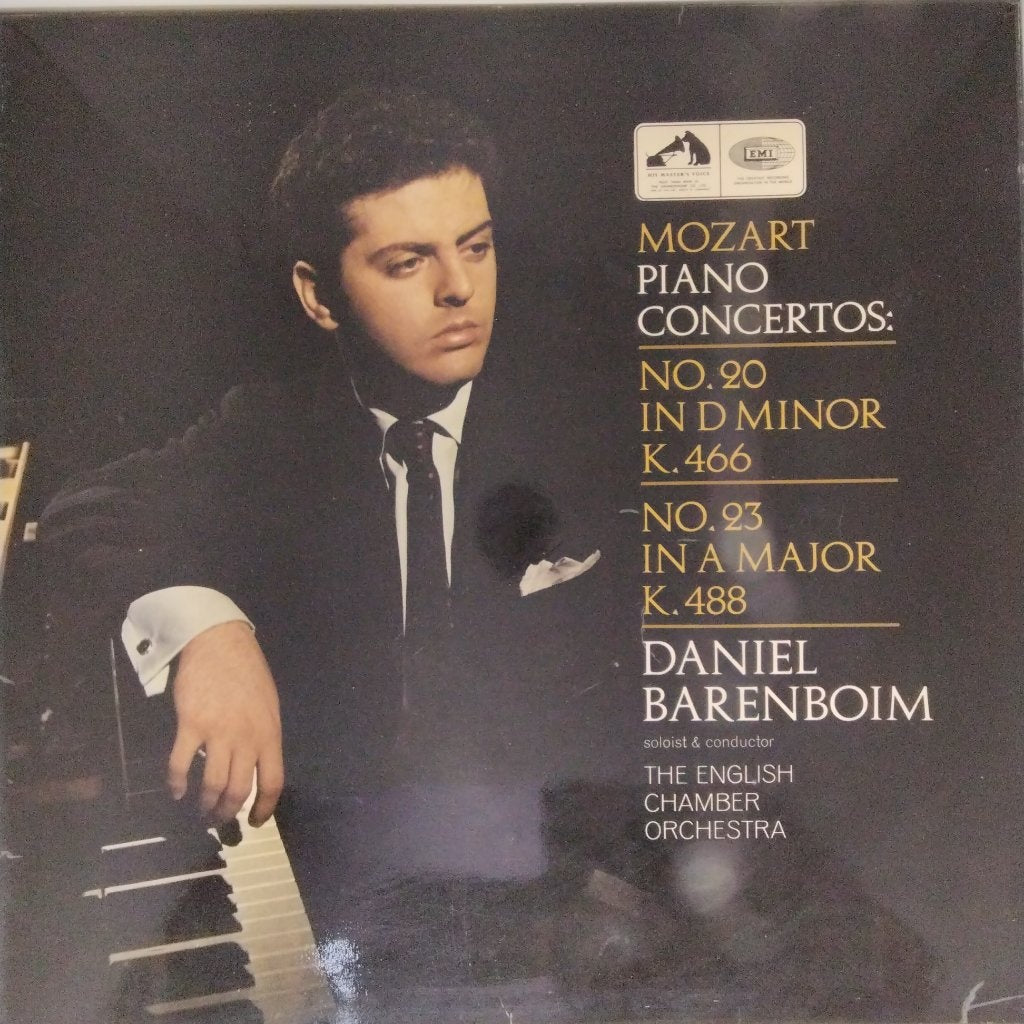 Daniel Barenboim - Mozart Piano Concertos: No. 20 in D Minor K. 466 / No. 23 in A Major K. 488 (Vinyl)