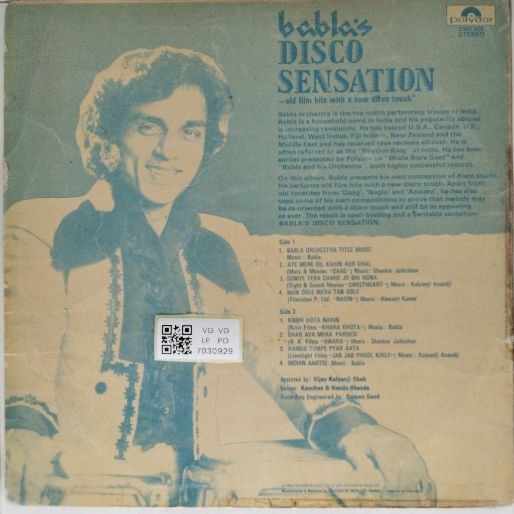 Babla - Babla's Disco Sensation (Vinyl)